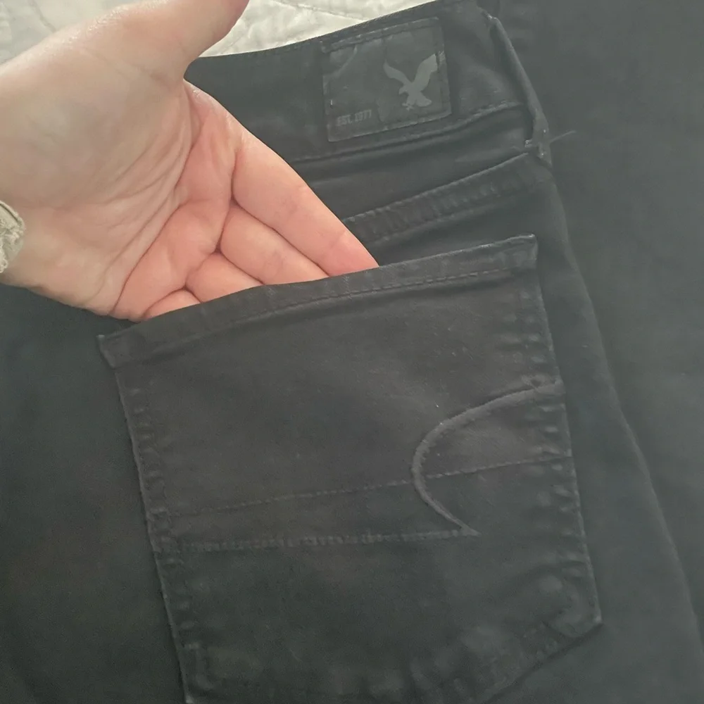 American Eagle Outfitters Black Jeggings - Picture 6 of 9